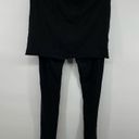 Splendid  Black Foldover Skirt Leggings Tennis Skirt Combo Size Small Photo 8