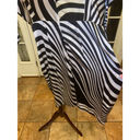 Cache Women's  silk Dress Size 4 Black & White Photo 7