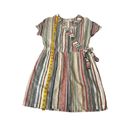 RD Style  striped dress | red/tan stripes size medium Photo 5