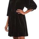 Chelsea and Violet NWT  3/4 Sleeve Tie Back Velvet Dress size small Photo 0