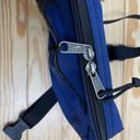 Nike  Vintage Original Tough Blue Fanny Pack Belt Bag Crossbody Black Swoosh Photo 6