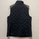 Krass&co Lauren Jeans  Western Quilted Denim Vest With Leather Trim Size Medium Photo 1