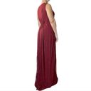 Bordeaux Lanvin  Chain Column Gown Dress Photo 7