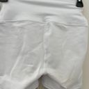 Alo Yoga White Biker Shorts Athleisure Photo 7