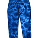 Zoozatz  Joggers Penn State Blue Tie-Dye, PaperBag Tapered Ankle Tie-Waist  EUC Photo 4