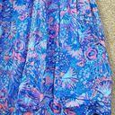 Talbots  Paisley Pastel Colors Flowing Floral Maxi Voile Skirt Photo 10