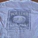 Brandy Melville Vintage boulder colorado blue men’s t-shirt size M / has some wear and tear Photo 6