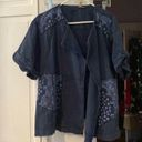 Pilcro and the Letterpress NWOT Anthropologie denim open jacket. Photo 0