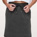 Lululemon  Start Anew 21” Skirt in Heathered Black W-403 Size 6 Photo 1