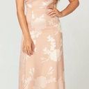 Show Me Your Mumu  Tan Blush Pink Floral Jenn Maxi Dress Medium NWT Bridesmaid Photo 1