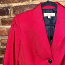 Krass&co 9 &  Maroon Red 2-Button Blazer Jacket Women's Size 6 Photo 1
