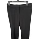 Liz Claiborne  Audra Womens Dress Pants Slacks Black Size 6 Petite Stretch Flat Photo 13