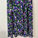 Ralph Lauren Lauren  Women’s Floral Cap Sleeve Midi Sleeve Dress Black Size 4 NWT Photo 3