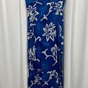 Vintage Blue Royal Hawaiian  Floral Hawaiian Maxi Dress Sz.6 Photo 1