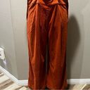 Petal  dew orange corduroy overalls Photo 7