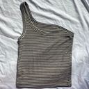 Aerie Striped One Shoulder Tank Photo 1