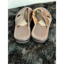 Born concept BOC  Brown Slide Sandals Toe Strap Cushioned Comfort Womens 9 Photo 4