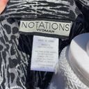 Notations  Animal Print Short Sleeve Button-Up Photo 2