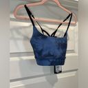 Skechers Sketchers Padded Sports Bra in Navy Blue Size Medium NWT (17) Photo 3