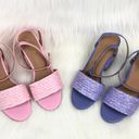 Bamboo NEW  | Braided Heel Maddy Sandals - PINK Photo 15