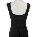 Jason Wu J  Scoop Neck Black Knit Ruffle Midi Dress With Pockets Small MSRP $65 Photo 5