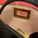 Fendi Nano Peekaboo Nappa Sigma Lamb leather Shoulder Bag/Charm Bag Photo 4