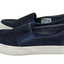 Sperry  Top Sider Navy Blue Fabric Slip-on Sneakers Women's Size 6 Boat Shoes Photo 2