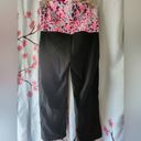 PINK - Victoria's Secret NWOT Victoria's Secret PINK Yoga Foldover Floral Capris Pants Size XS TP Petite Photo 3