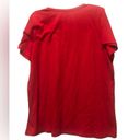 Lane Bryant  Red Game Day Tee Size 18/20 Photo 1