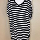 l*space L* Domino Stripe‎ Black/White Coverup Size XS/S Photo 3