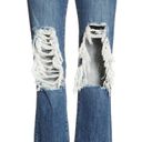 L'Agence L’Agence Jordan Ripped Distressed High Waist Crop Straight Leg Jeans Size 24 Photo 2
