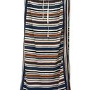 Max Studio  BoHo new long skirt. Striped. Size small Photo 7