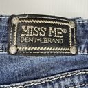 Miss Me Skinny Jeans Size 29 Stretch Denim Distressed Embroidered Photo 2