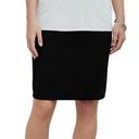 J.Jill  Black Classic Stretch Pull On Skirt Pencil Skirt Size Medium Photo 0