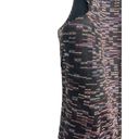 MM.LaFleur  Stretch Bodycon Purple Tweed Cap Sleeve V-neck Dress Size 8 Photo 2