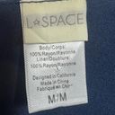 l*space L  GOA High Low Maxi Wrap Dress Midnight Blue M Photo 2