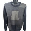 Brooks Brothers  size medium merino wool blend sweater block patterned Photo 0