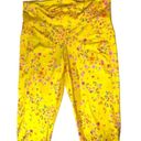 Ideology  yellow workout capris pants with side pockets! New Photo 0