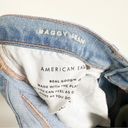 American Eagle Light Wash Light Distress Baggy Jeans sz 10 Photo 12