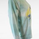 Batman Aqua Tie Dye Graphic Terrycloth Sweatshirt Size 2XL (19) Photo 2