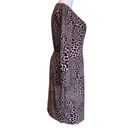 Alfani Womens Stretchy Animal Cheetah Print Sheath Dress Pink Black Large NWT Photo 8