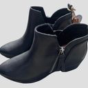 MIA Black Booties Ankle Boots Womens 6.5 Photo 7