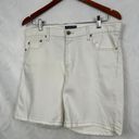 Polo  Jeans Company Ralph Lauren White Denim Jean Shorts Size 10 Photo 1