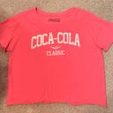 Coca-Cola Vintage “ Classic” Cropped Short Sleeve Graphic T-Shirt Photo 1