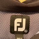 FootJoy Men's Stretch Lisle Mini Check Print Golf Polo Photo 2