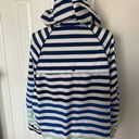 Hunter Striped Print Hoodie Hood Oversized Crop  Photo 1