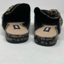 DKNY  Pier Baroque Tapestry Brocade Metallic Fabric Mules Slides Shoes womens 7.5 Photo 9