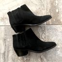 Joie  Barlow Suede Ankle Boots in Black Size EU37, Retail $325 Photo 4