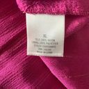 Blue Rain Francesca's  women's XL magenta tie at waist A-line dress with sequin Photo 10