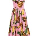 Dolce & Gabbana NWT  Pineapple Cotton Dress Size 38 Photo 1